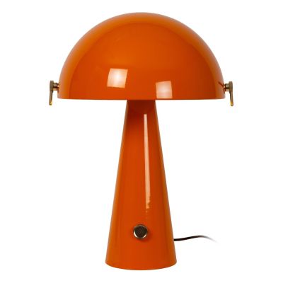 Lucide BARONE - Table lamp - Ø 38 cm - 1xE27 - Orange - Vibes